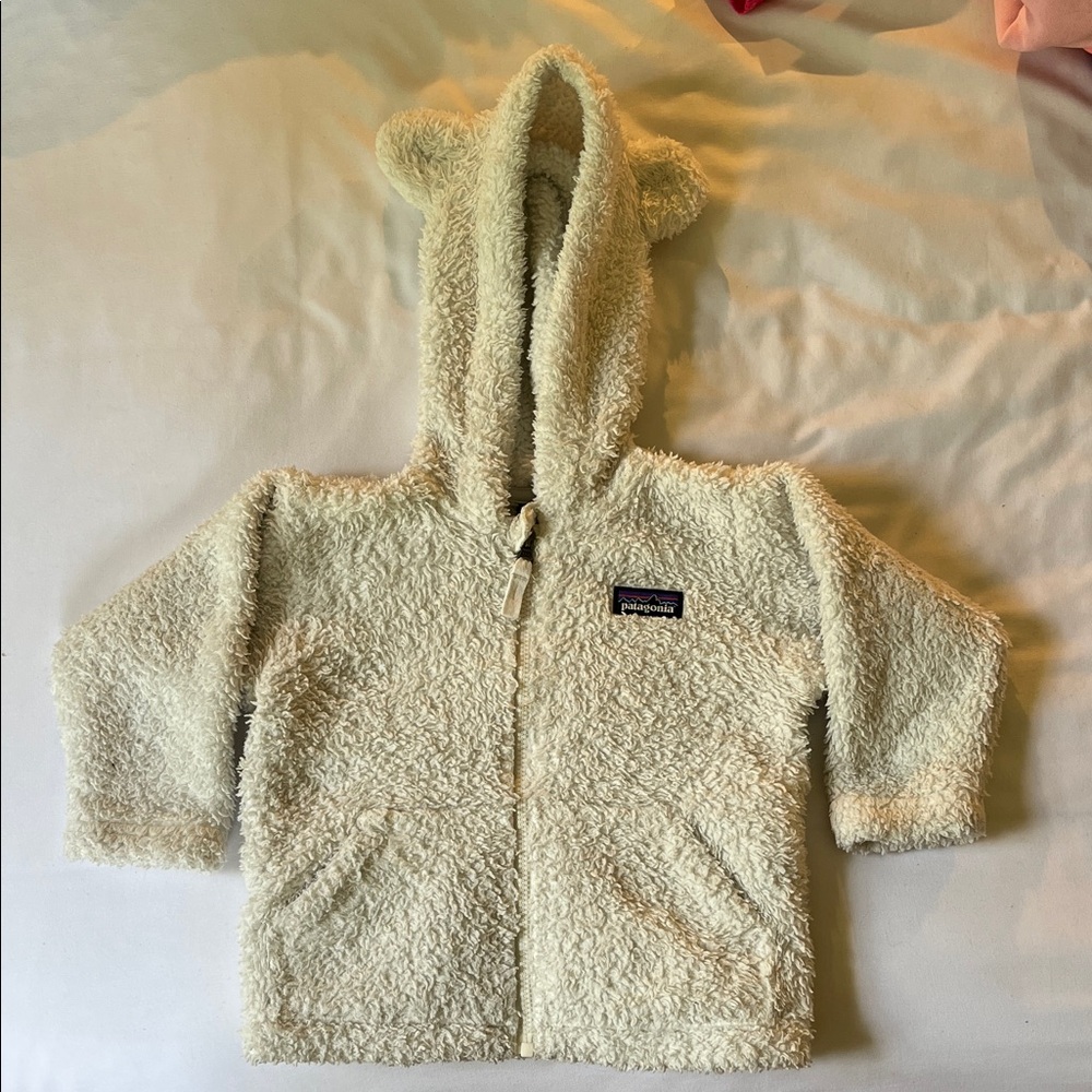 Patagonia Cream Fleece Jacket